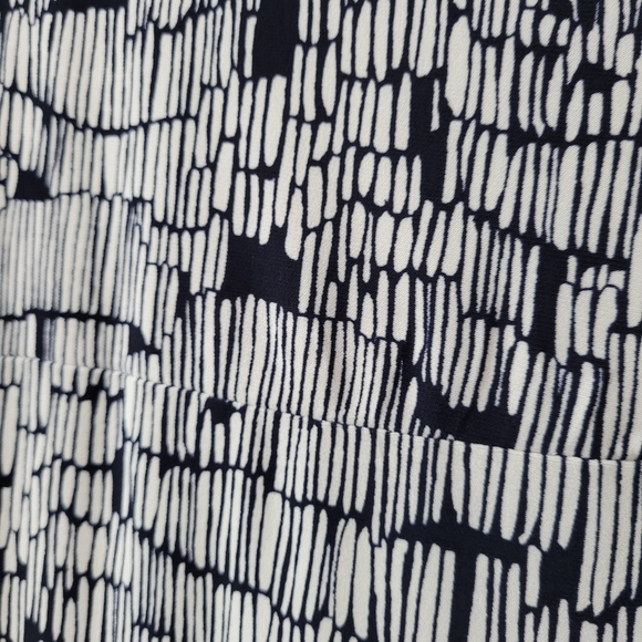 Ralph Lauren Graphic Design Wrap Dress Size 12 - Picture 10 of 14